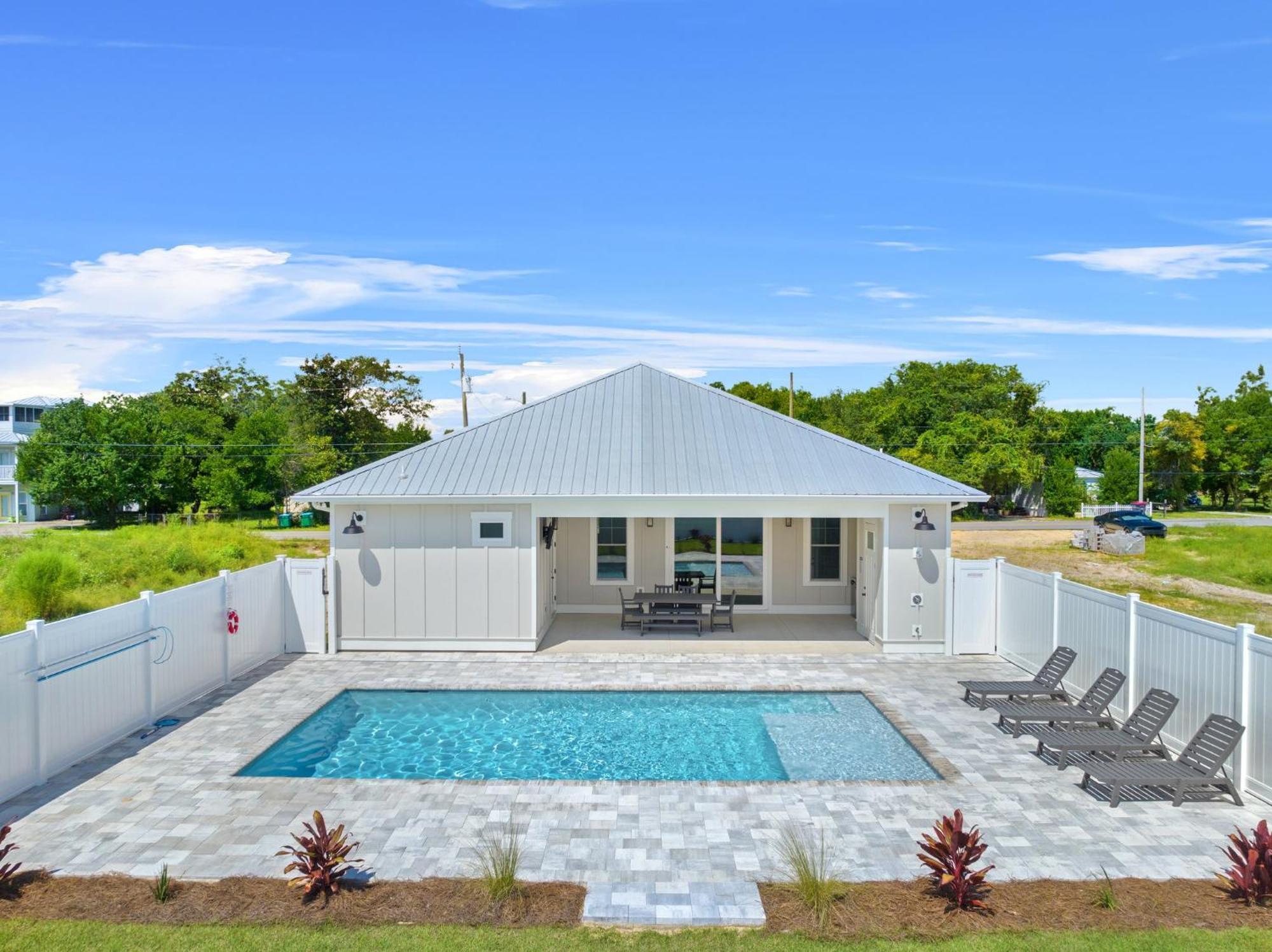Brand New Home With In-Ground Pool, Four Houses From Beautiful Laguna Beach Panama City Beach Luaran gambar