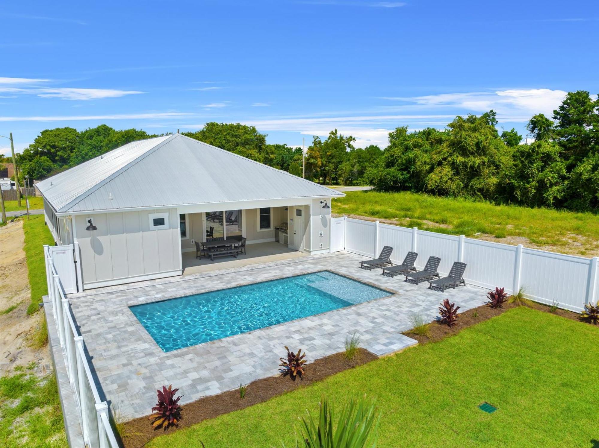 Brand New Home With In-Ground Pool, Four Houses From Beautiful Laguna Beach Panama City Beach Luaran gambar